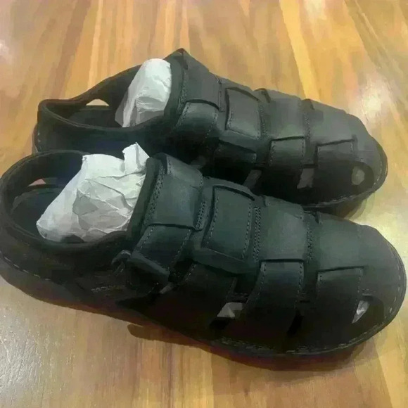 BRAND  NEW Rockport mens Darwyn Fishermen Fisherman Sandal 12 WIDE - Picture 2 of 10